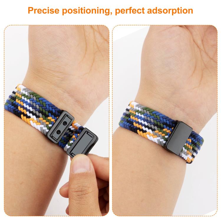 xDfind Magnetic Buckle Loop Woven Watch Band