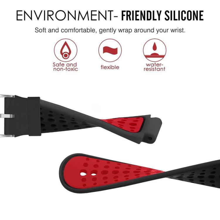 xDfind Two-color Silicone Watch Band with Tool