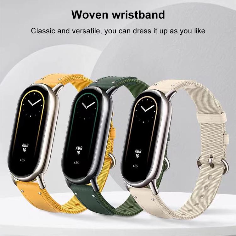 xDfind Nylon Braided Watch Band, For Xiaomi Smart Band 10 / 9 / 8