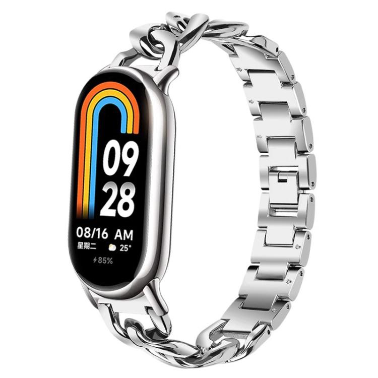 xDfind Single-row Denim Chain Stainless Steel Watch Band
