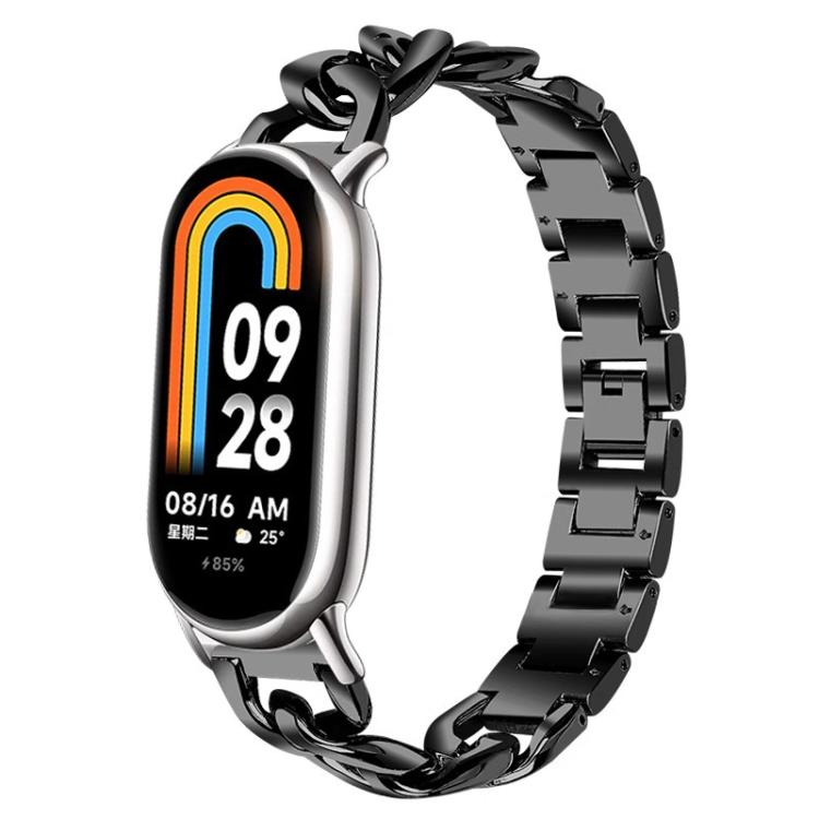 xDfind Single-row Denim Chain Stainless Steel Watch Band