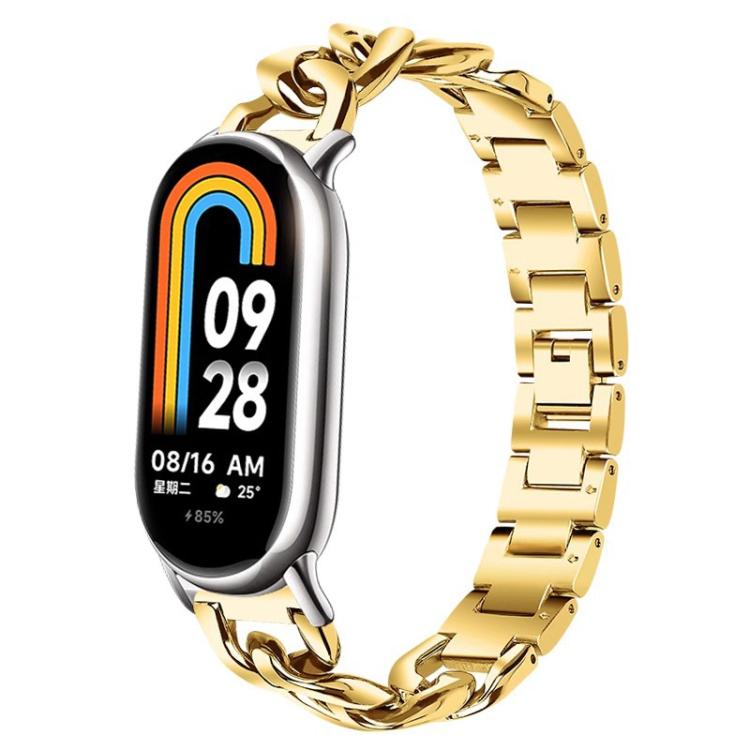 xDfind Single-row Denim Chain Stainless Steel Watch Band
