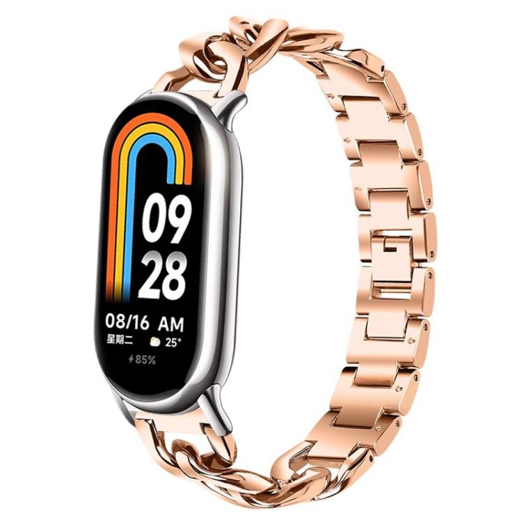 xDfind Single-row Denim Chain Stainless Steel Watch Band
