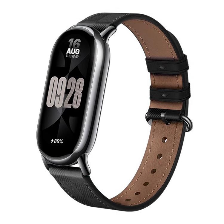 xDfind Plaid Texture Leather Watch Band