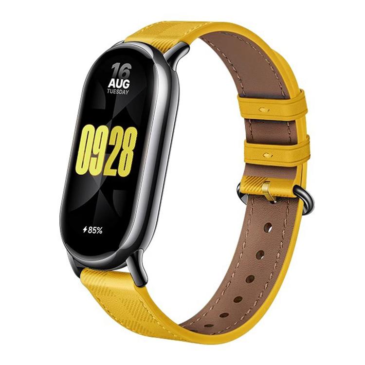 xDfind Plaid Texture Leather Watch Band