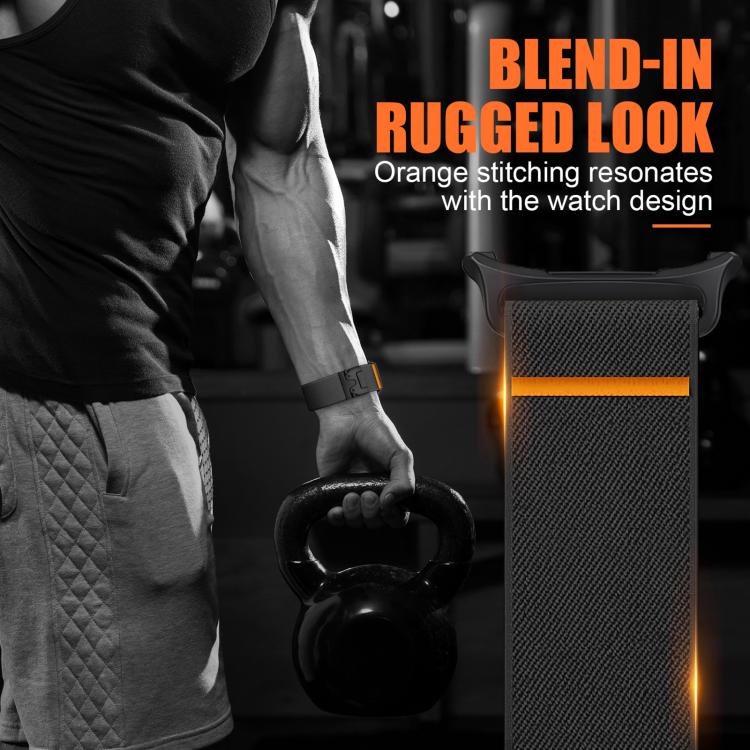 xDfind Parachute Buckle Stretch Nylon Watch Band, For Samsung Galaxy Watch8 / Watch8 Classic