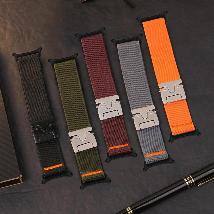 xDfind Parachute Buckle Stretch Nylon Watch Band