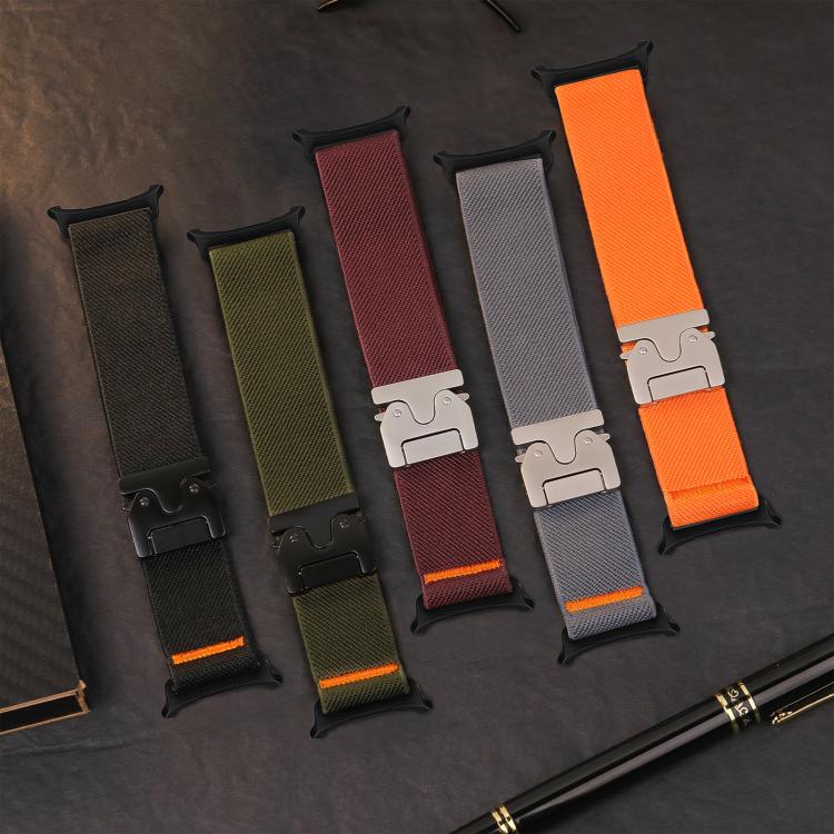 xDfind Parachute Buckle Stretch Nylon Watch Band