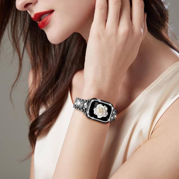 xDfind Diamond Jewelry Metal Watch Band with Case, For Apple Watch Ultra 2 / 1 49mm