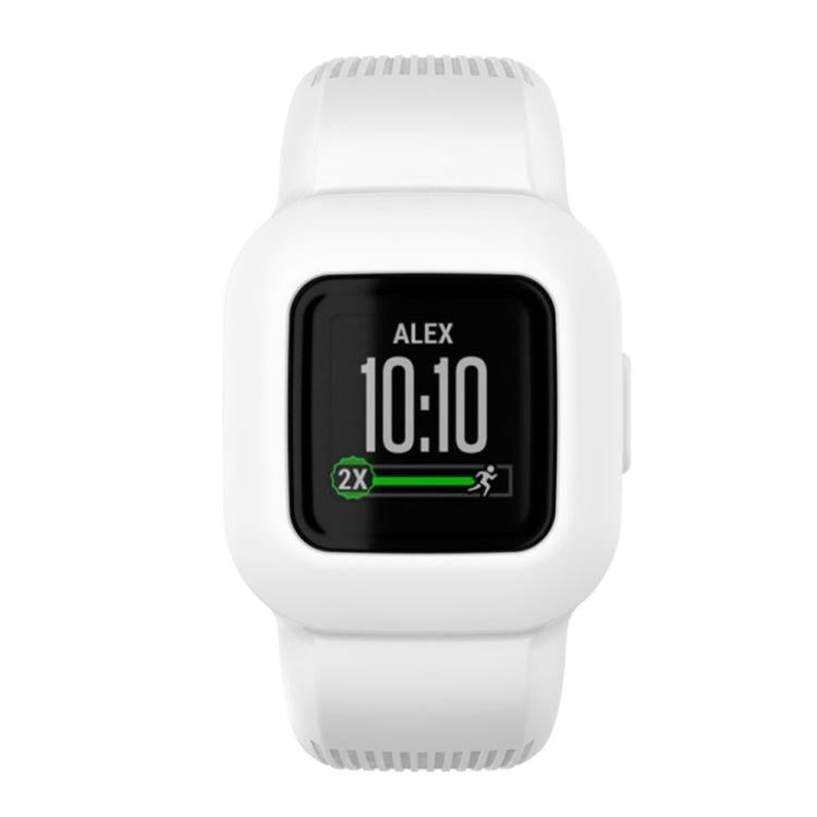 xDfind Solid Color Integrated Silicone Watch Band, For GarminFit jr. 3 / Vivofit JR 3