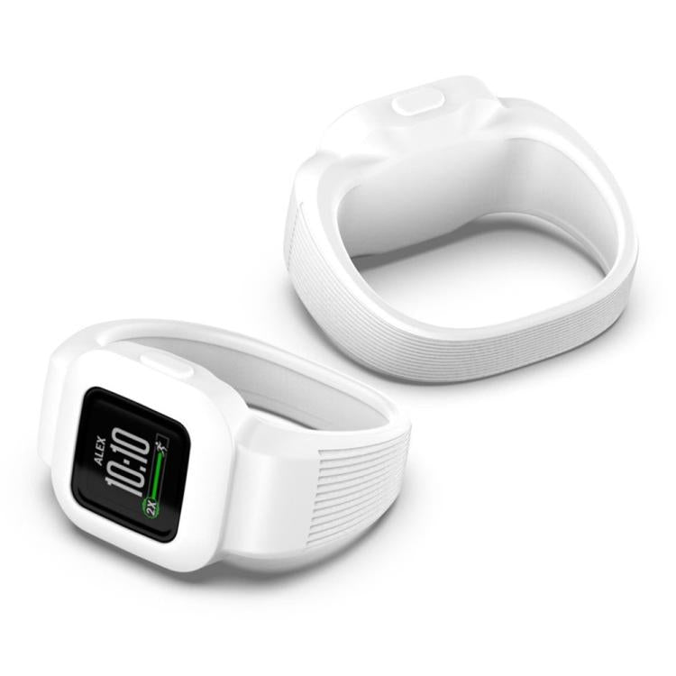 xDfind Solid Color Integrated Silicone Watch Band
