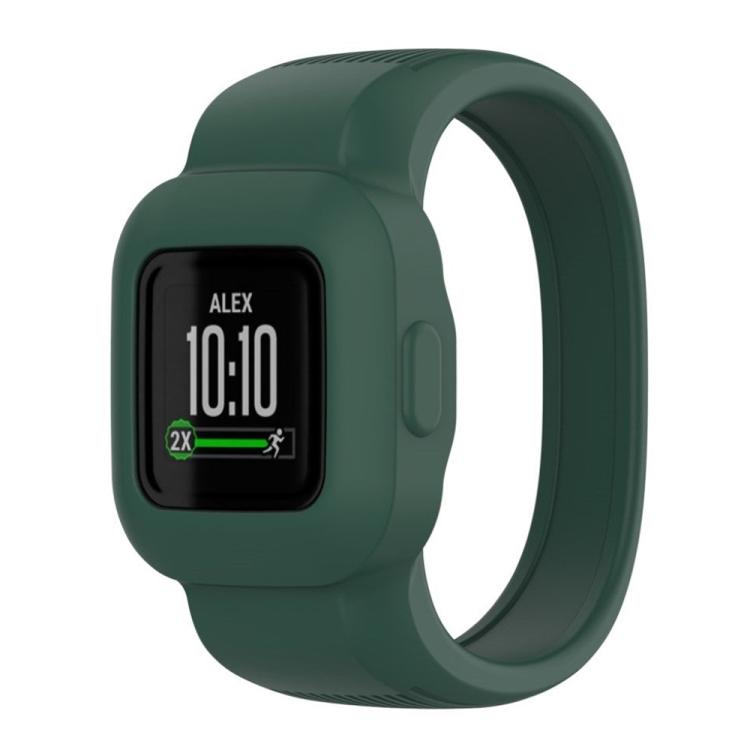 xDfind Solid Color Integrated Silicone Watch Band, For GarminFit jr. 3 / Vivofit JR 3