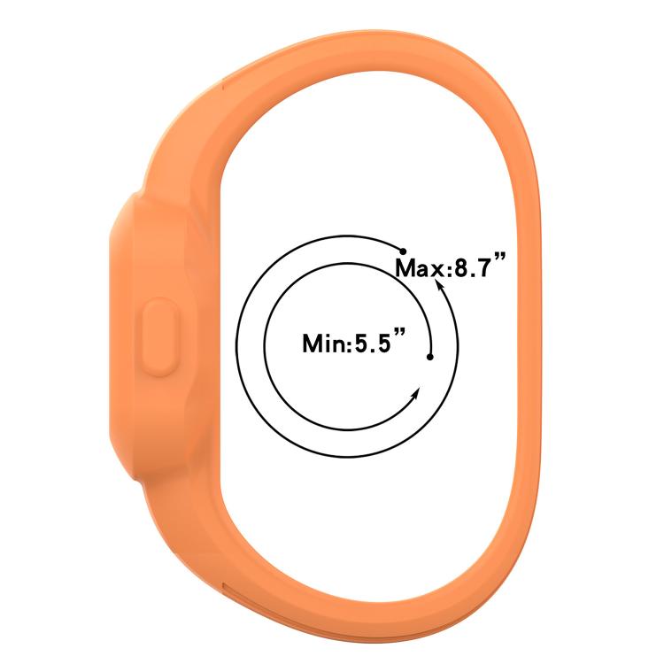 xDfind Solid Color Integrated Silicone Watch Band