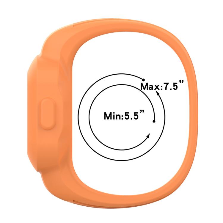 xDfind Solid Color Integrated Silicone Watch Band