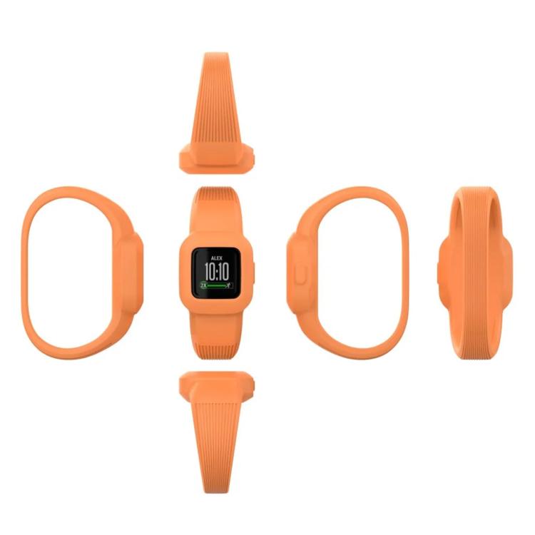 xDfind Solid Color Integrated Silicone Watch Band, For GarminFit jr. 3 / Vivofit JR 3
