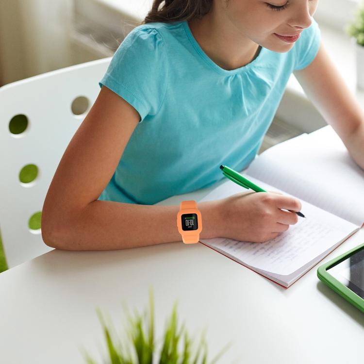 xDfind Solid Color Integrated Silicone Watch Band, For GarminFit jr. 3 / Vivofit JR 3