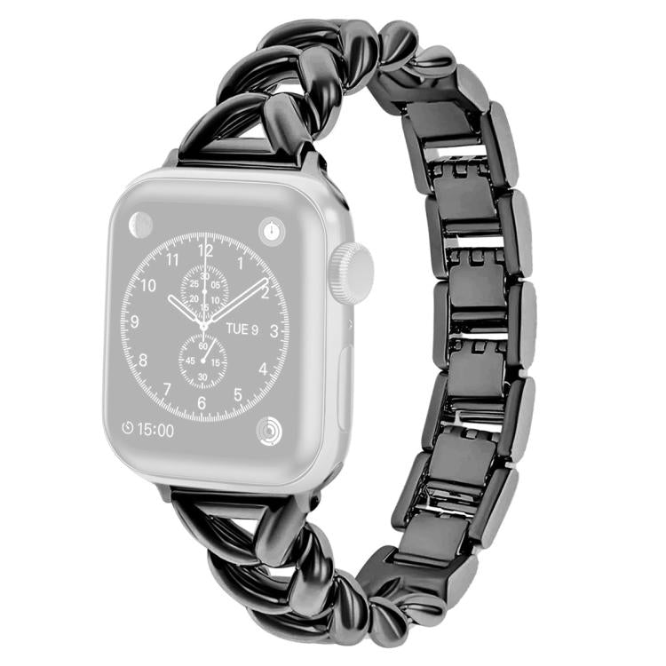xDfind V-shaped Metal Watch Band, For Apple Watch 38 / 40 / 41 / S10 42mm