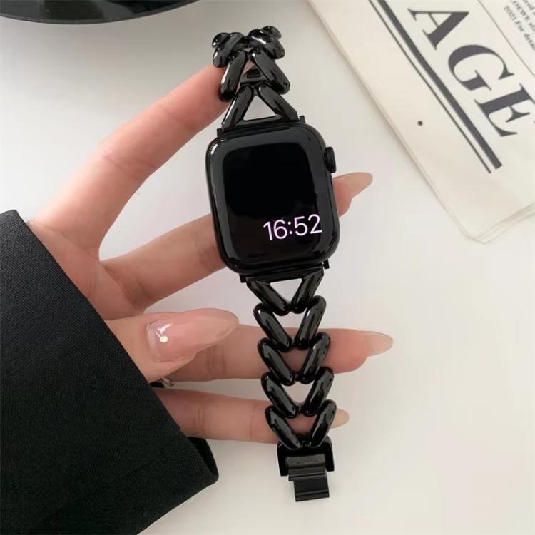 xDfind V-shaped Metal Watch Band, For Apple Watch 38 / 40 / 41 / S10 42mm