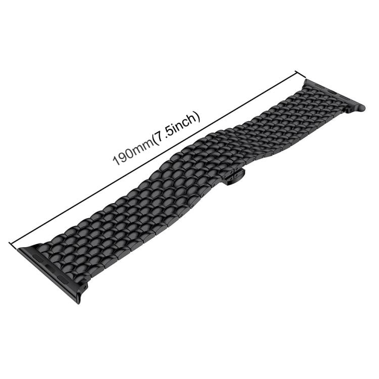 xDfind Dragon Texture Metal Watch Band