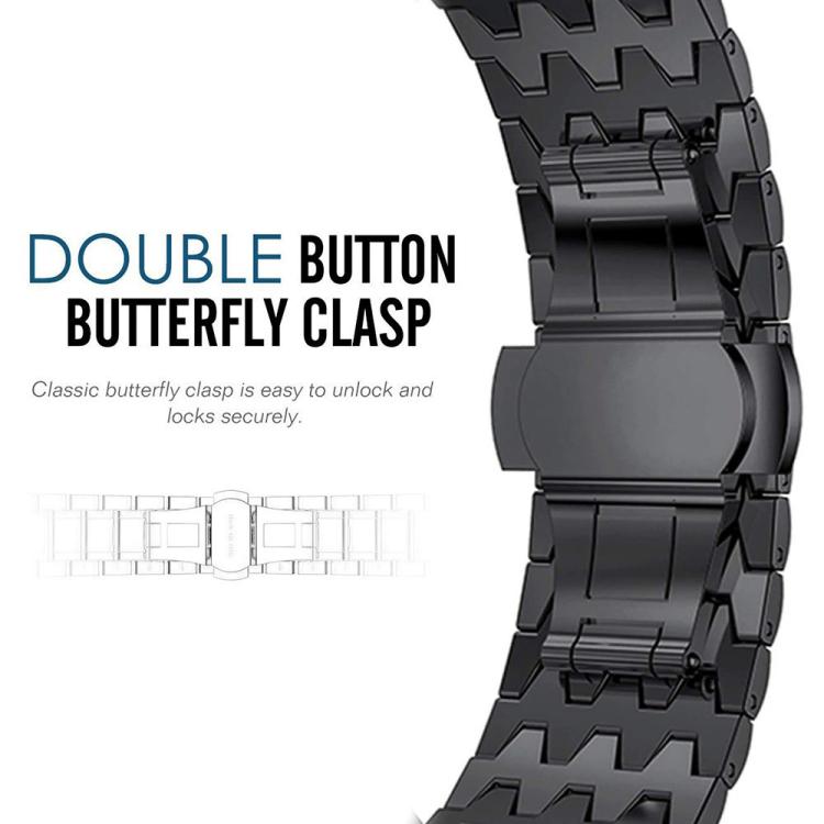 xDfind Dragon Texture Metal Watch Band