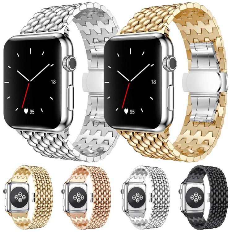 xDfind Dragon Texture Metal Watch Band, For Apple Watch 38 / 40 / 41 / S10 42mm