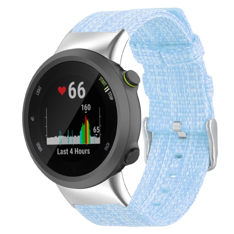 xDfind Nylon Canvas Watch Band, For Garmin Forerunner 45 / 45S / Swim 2