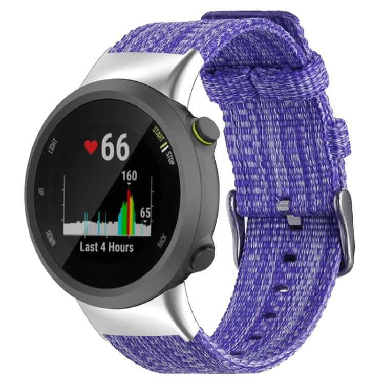 xDfind Nylon Canvas Watch Band, For Garmin Forerunner 45 / 45S / Swim 2