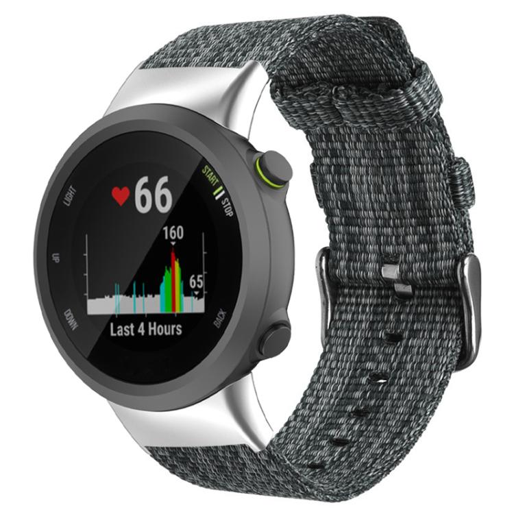 xDfind Nylon Canvas Watch Band, For Garmin Forerunner 45 / 45S / Swim 2