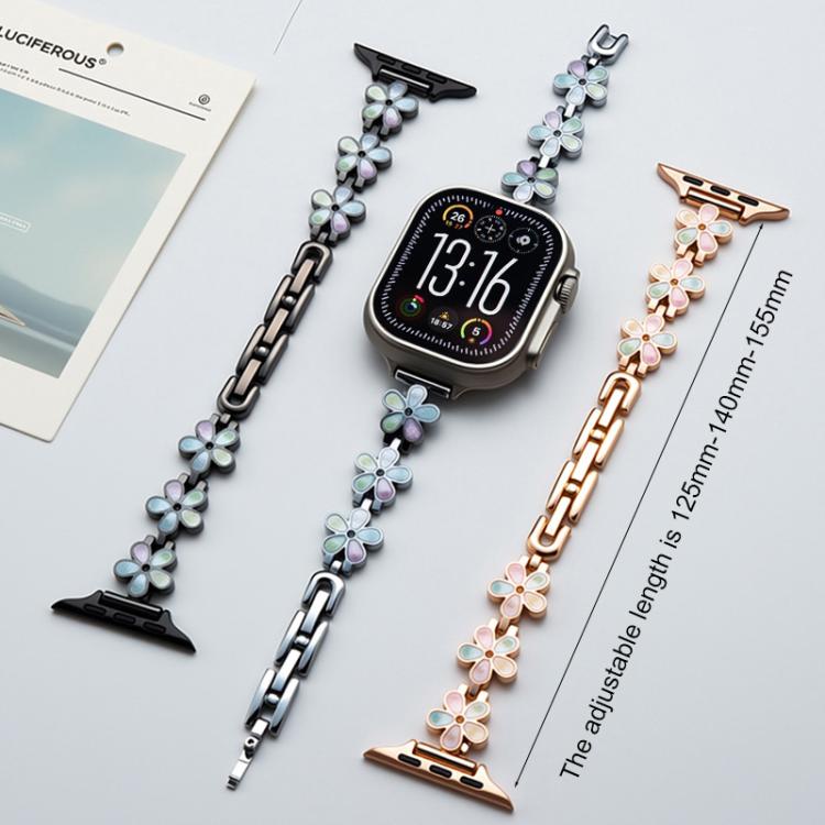 xDfind Sun Petal Metal Watch Band, For Apple Watch 38 / 40 / 41 / S10 42mm