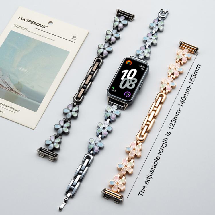 xDfind Sun Petal Metal Watch Band, For Huawei Band 11 Pro / 11