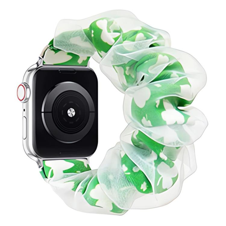 xDfind Polyester Hybrid Organza Double Layer Watch Band, For Apple Watch 42 / 44 / 45 / 46 / 49mm
