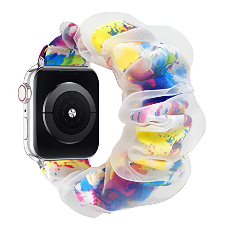 xDfind Polyester Hybrid Organza Double Layer Watch Band, For Apple Watch 38 / 40 / 41 / S10 42mm