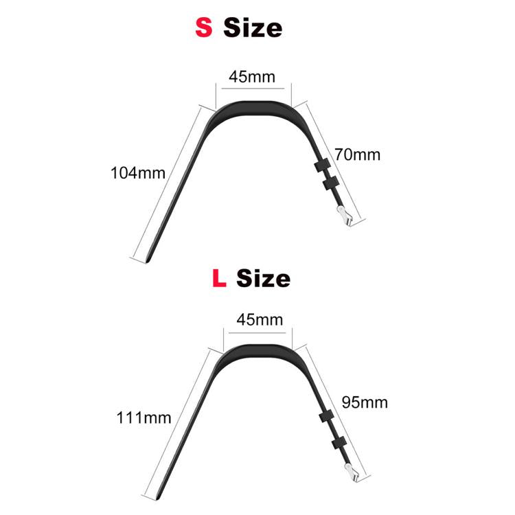 For Garmin Vivofit 4 xDfind Silver Buckle Silicone Sport Watch Band, L