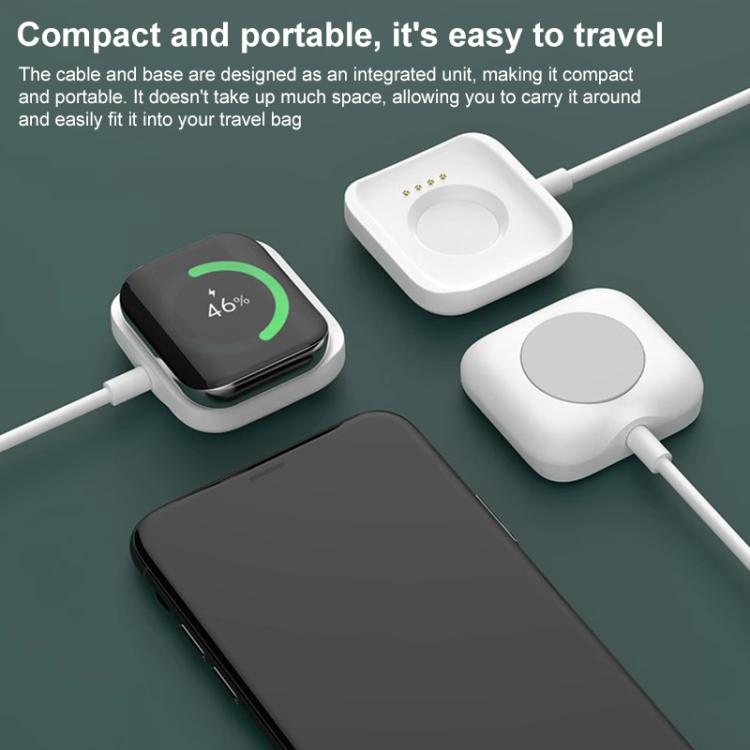 xDfind Portable Smart Watch Magnetic Wireless Charger, Length: 1m