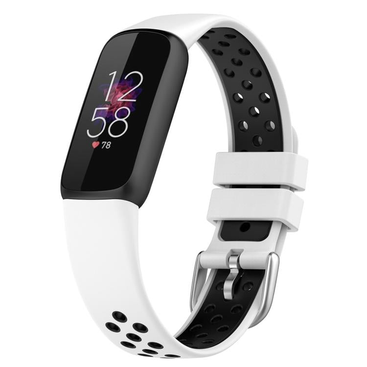 xDfind Breathable Holes Two-color Silicone Watch Band