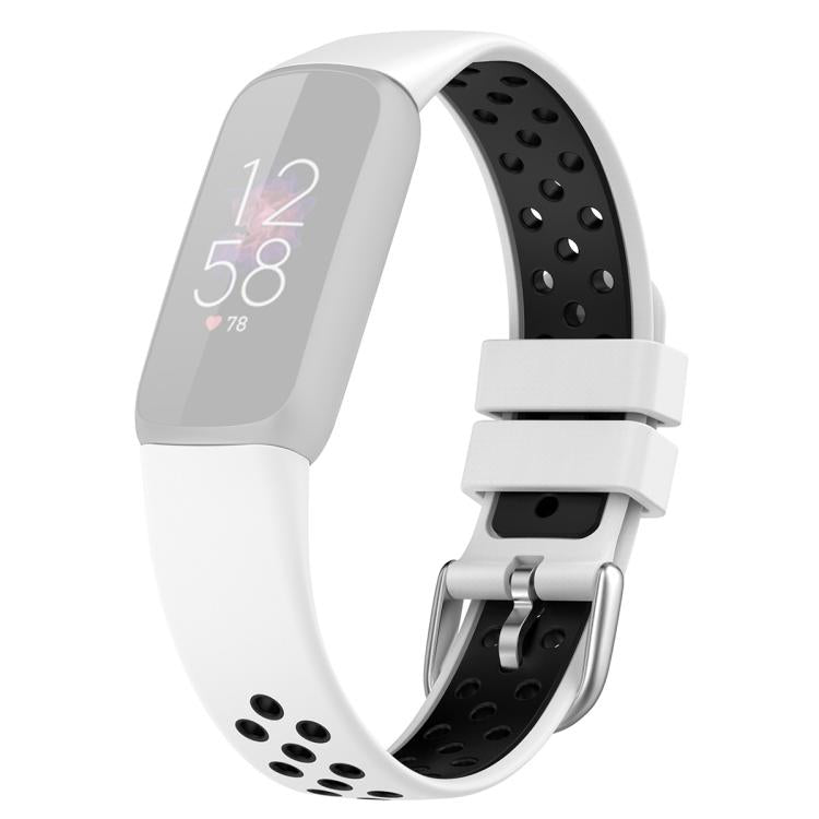 xDfind Breathable Holes Two-color Silicone Watch Band