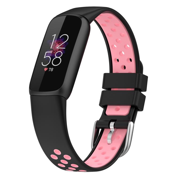 xDfind Breathable Holes Two-color Silicone Watch Band