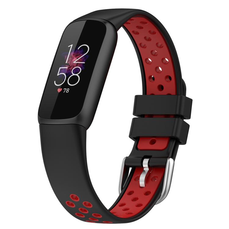 xDfind Breathable Holes Two-color Silicone Watch Band