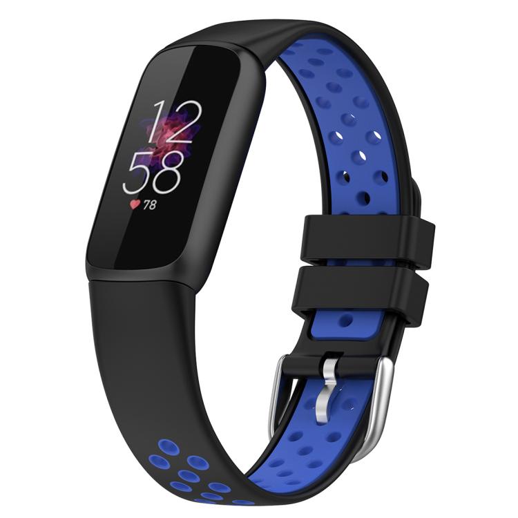xDfind Breathable Holes Two-color Silicone Watch Band