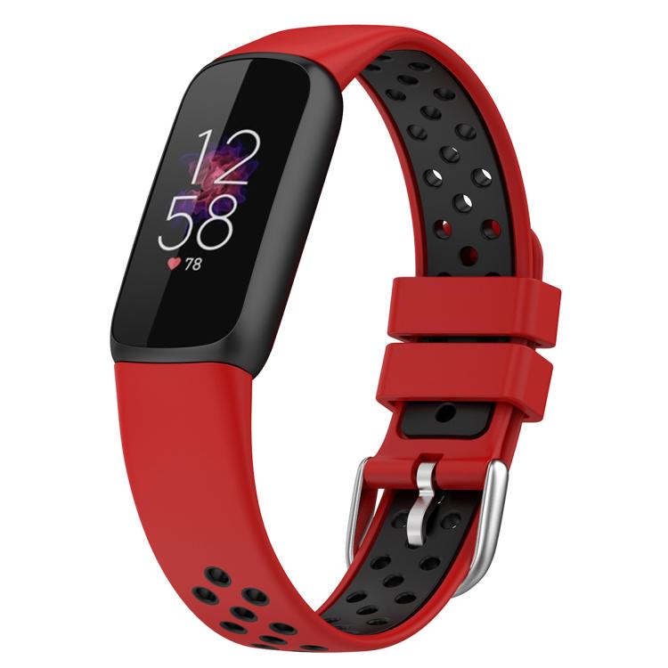 xDfind Breathable Holes Two-color Silicone Watch Band