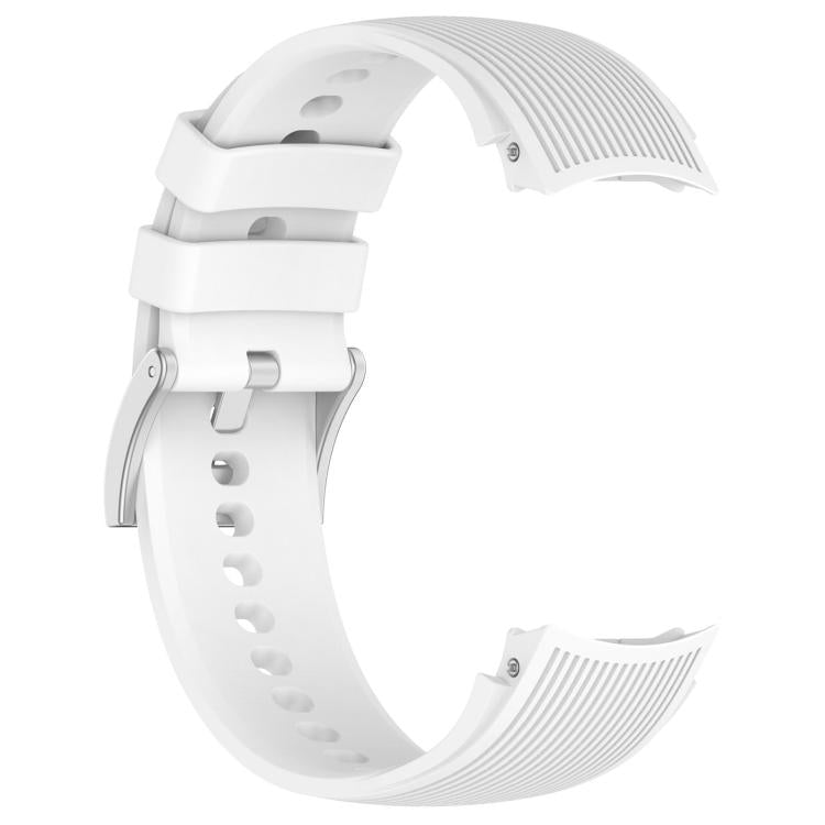 xDfind Silver Buckle Silicone Watch Band, For OPPO Watch X / X2 / OnePlus Watch 2