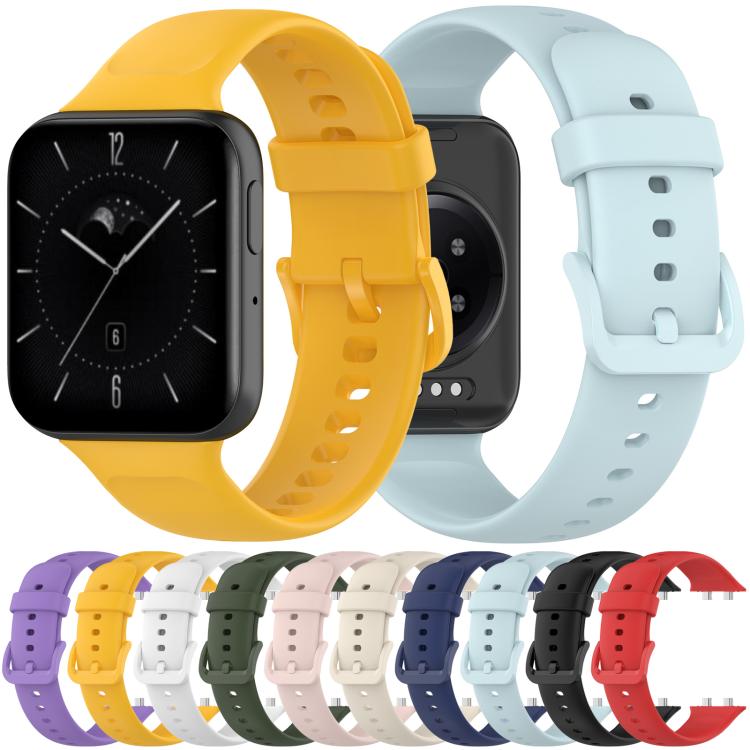 xDfind Pure Color Silicone Watch Band, For OPPO Watch 3