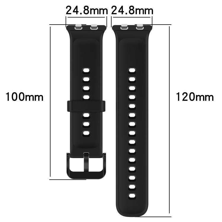 xDfind Pure Color Silicone Watch Band, For OPPO Watch 3