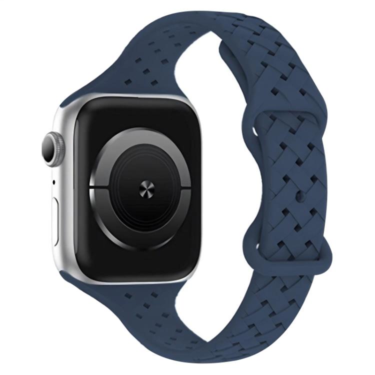 xDfind Butterfly Buckle Braid Silicone Watch Band