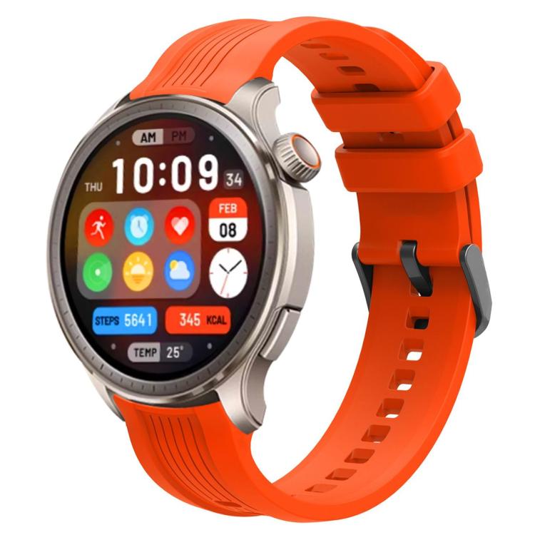 xDfind Black Buckle Silicone Watch Band
