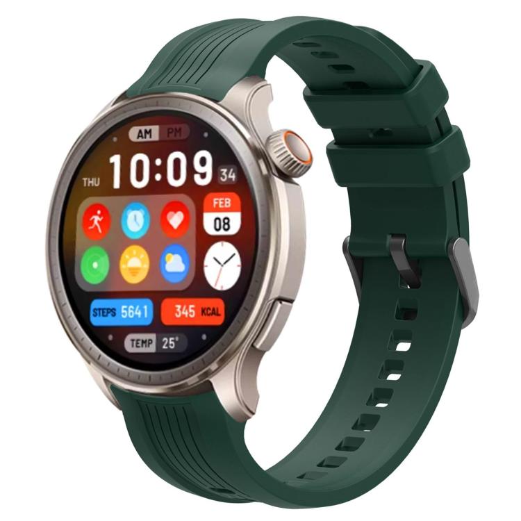 xDfind Black Buckle Silicone Watch Band