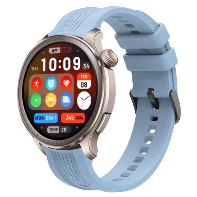 xDfind Black Buckle Silicone Watch Band