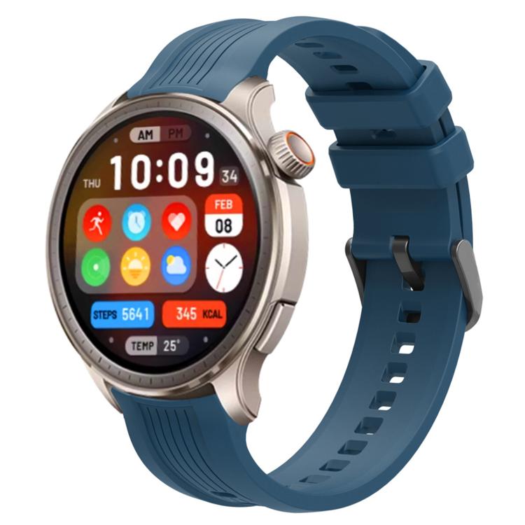 xDfind Black Buckle Silicone Watch Band