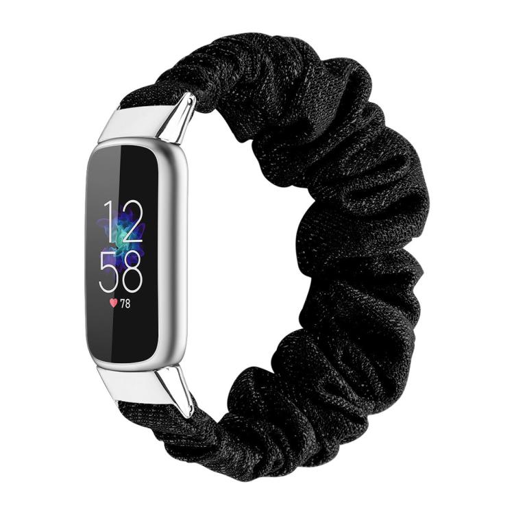xDfind Polyester Elastic Wreath Watch Band For Fitbit Luxe