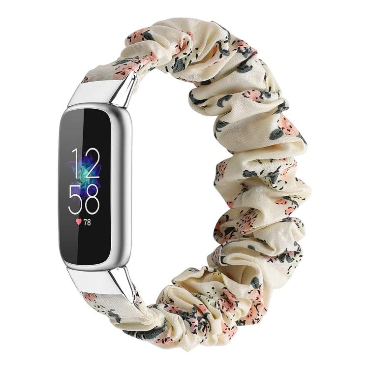 xDfind Polyester Elastic Wreath Watch Band For Fitbit Luxe